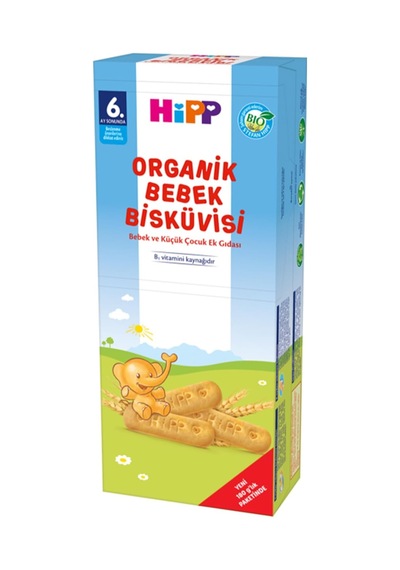Organik Bebek Bisküvisi 180 Gr Diğer