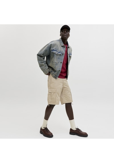 Jack & Jones Erkek Rahat Kesim Sort - Cole - 12291369 Crockery