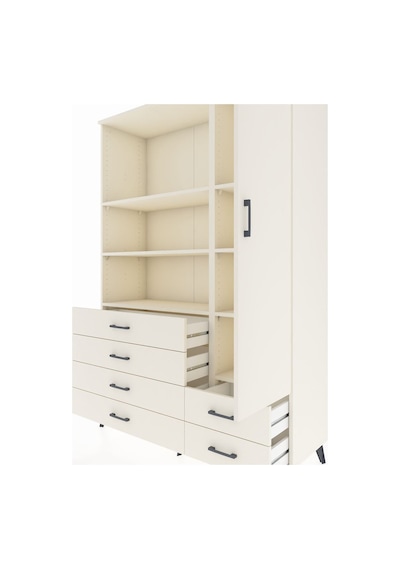Hyperion Dolap 7 Raflı 6 Çekmeceli Tek Kapaklı 132x44x195 Aytaşı-aytaşı/aytaşı Aytası/aytası Hyperion Dolap 7 Raflı 6 Çekmeceli Tek Kapaklı 132x44x195 Aytaşı-aytaşı/aytaşı Aytası/aytası