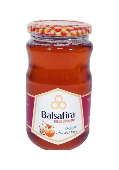 Balsafira Şekersiz Süzme Çiçek Balı 470 G