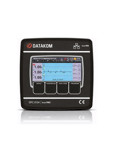 Datakom Dfc-0124 Tft 12r 4.3'' Svc'li Reaktif Güç Kontrol Rölesi