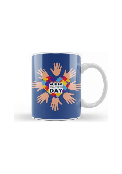 Autism Awareness Day 2021 Kupa Bardak Porselen Karışık
