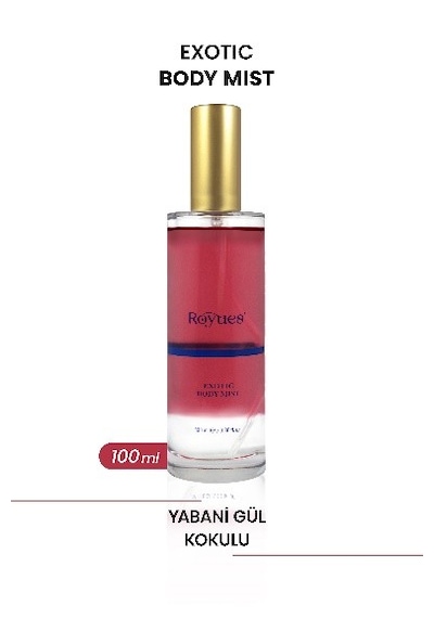 Royues Egzotik Gül Aromalı Kadın Vücut Spreyi 100 ML