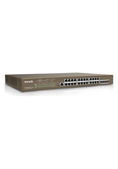 Tenda TEG5328P 24 24Port 410W Poe Yönetilebilir Switch