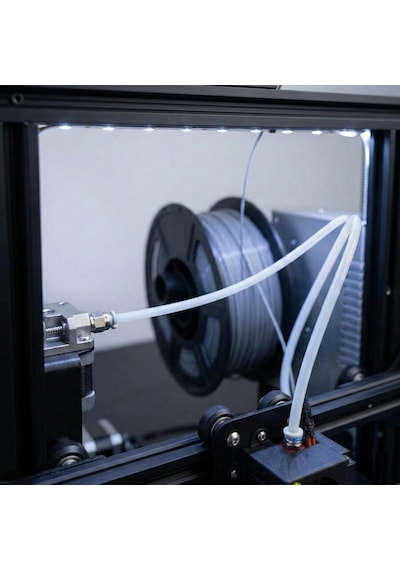 3d Yazıcı İçin Hassas Dyzer Ptfe Filament Kılavuz Hortumu 1.75mm Filament Uyumlu 2 Metre Çok Renkli