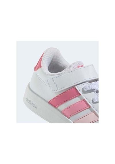 Adidas Grand Court 3.0 El C Unisex Çocuk Sneaker Kj4370 Beyaz