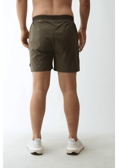 Nature The Brand Unisex Gym Ve Fitness Astarlı Taytlı Şort / Gizli Cep Detaylı Antrasit