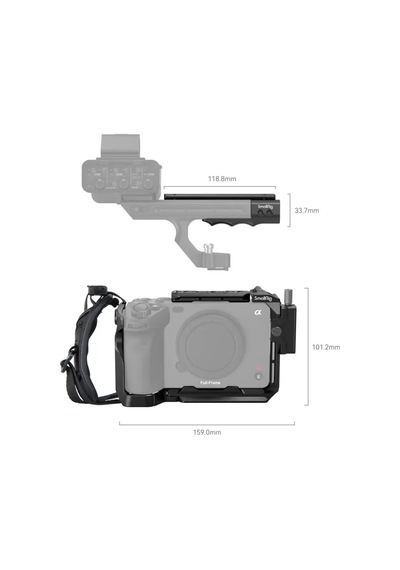 Smallrig 4184b Sony Fx30 / Fx3 El Tipi Kamera Kafesi Kiti