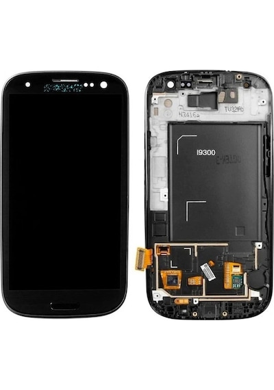 Samsung Galaxy Uyumlu S3 Neo Gt-ı9301 Lcd Ekran Dokunmatik Çıtalı Siyah