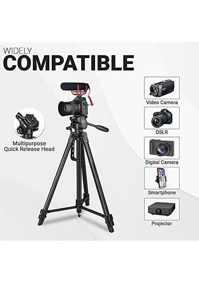 Np-8830 155 Cm Bluetooth Kumandalı Profesyonel Telefon Kamera Tutucu Çantalı Tripod Genel