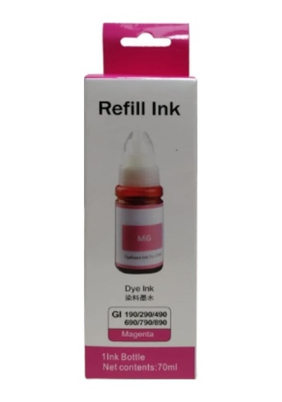 Uyumlu Mürekkep. Refıll Ink Unıversal Gı-490/gı-890 Kırmızı