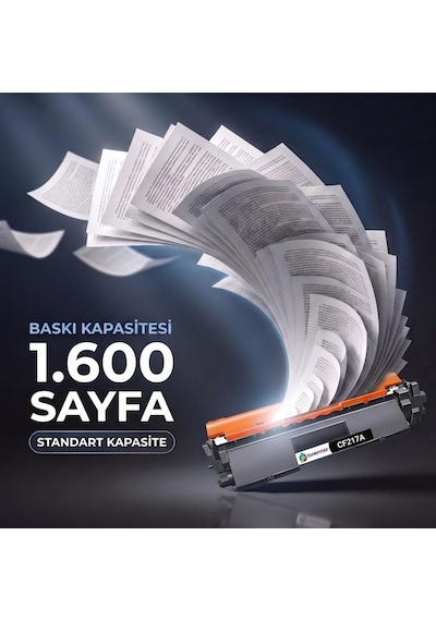 Hp Laserjet Pro M130fn Muadil Toner Çipli Cf217a 10'lu 1.600 Sayfa