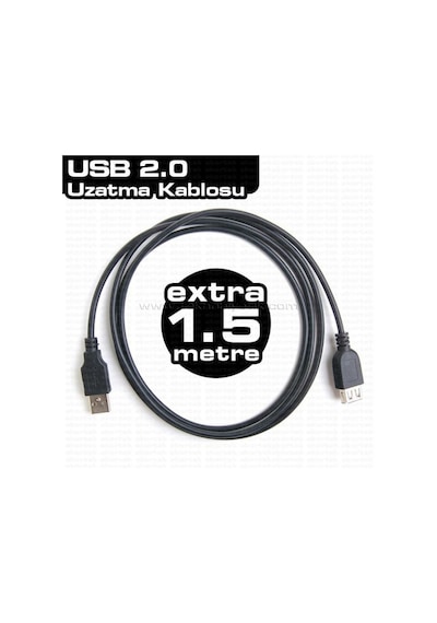 Dark 1.5M Usb 2.0 Uzatma Kablosu DK CB USB2EXTL150