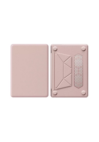 Mey İthalat Macbook Air 15 2024 Macbook Deri Kapak - Pembe