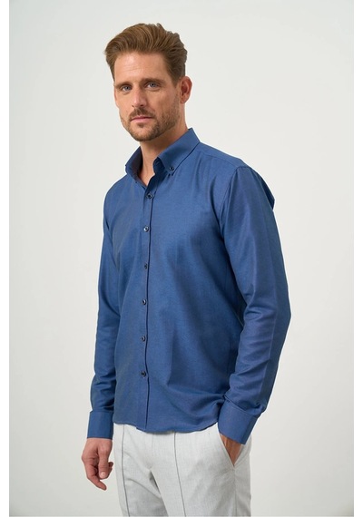Morven Lacivert Slim Fit Düğmeli Yaka Oxford Kolay Ütülenebilir Pamuklu Hediye Kutulu Uzun Kollu Gömlek 99ms004002200 Lacivert Morven Lacivert Slim Fit Düğmeli Yaka Oxford Kolay Ütülenebilir Pamuklu Hediye Kutulu Uzun Kollu Gömlek 99ms004002200 Lacivert