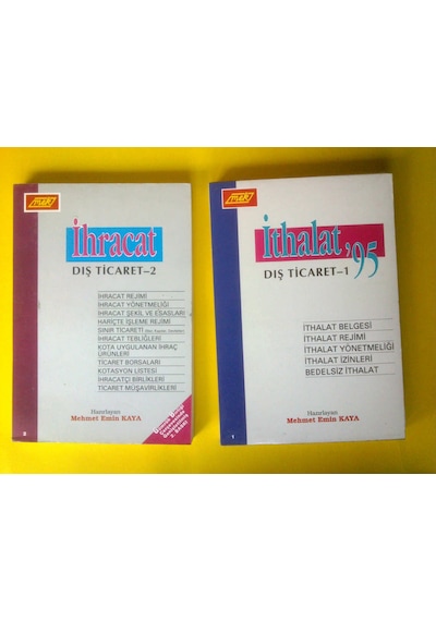 İthalat -İhracat 95 Dış Ticaret 1- 2 1997 Yılı Basım