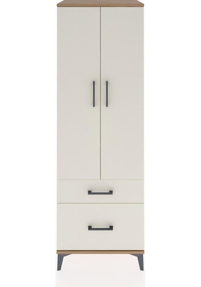 Hyperion Dolap 4 Raflı 2 Çekmeceli 2 Kapaklı 60x44x182 Çam-ay... Çam