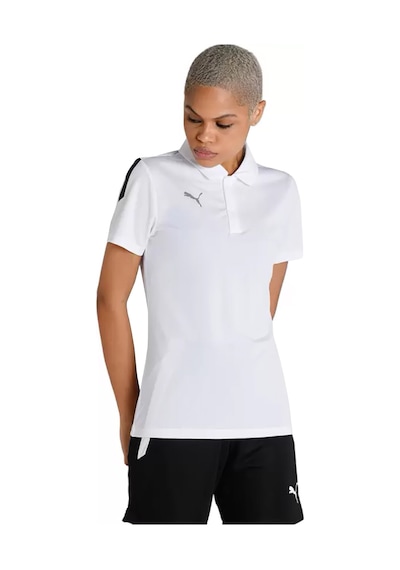 Puma Teamliga Sideline Polo W Kadın Futbol Polo Yaka Tişört 65740804 Beyaz