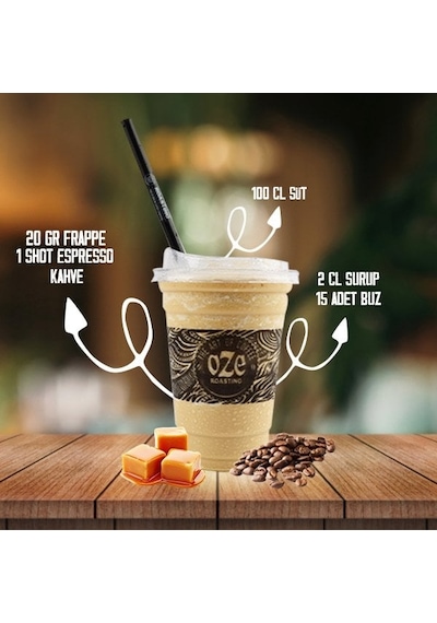 Oze Frappe Tanışma Seti Vanilya + Karamel + Mokka 3 x 250 G