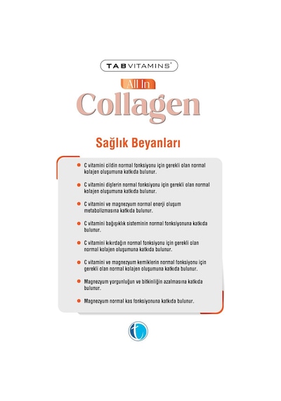 Tabvitamins All In Collagen 30 Servis