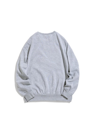 Brz Collection Unisex Oversize West Virginia Sweatshirt Gri