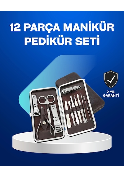 Mey İthalat Tüm İhtiyaçlara Uygun Taşınabilir Manikür & Pedikür Seti