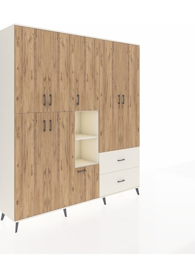 Hyperion Dolap 12 Raflı 2 Çekmeceli Tek Askılı 220x44x243 Aytaşı-çam/aytaşı Atlas Çam/aytası - Aytası Hyperion Dolap 12 Raflı 2 Çekmeceli Tek Askılı 220x44x243 Aytaşı-çam/aytaşı Atlas Çam/aytası - Aytası