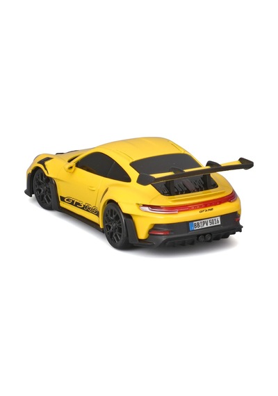 1/43 Mini Metal Drifters Kumandalı Araba - Porsche 911 Gt3 Rs Sar Sarı