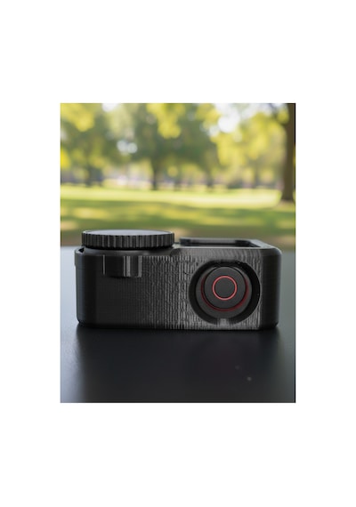 Djı Osmo Action 6 Uyumlu Yumuşak Çerçeve Kılıf - Tüm Gopro Aksesuarlarıyla Uyumlu Siyah