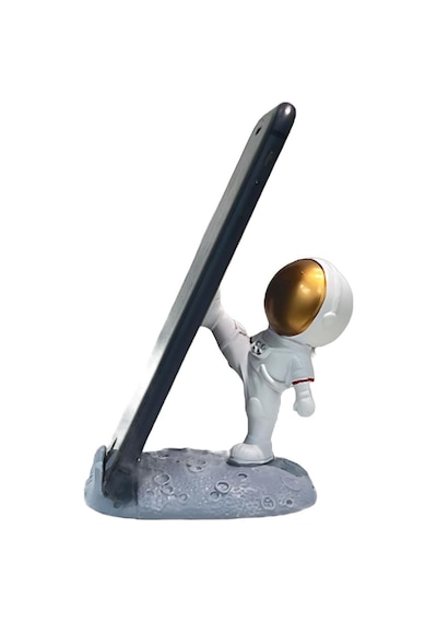 Mini Astronot Model Telefon Ve Tablet Tutucu Standı Çok Renkli