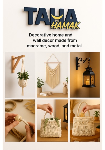 Makrome Çubuğu Ham Ahşap Kare 50 Cm. Uzunluk 10 Mm. Çap 3 Adet