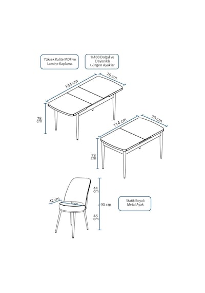 Canisa Concept Han Serisi 70x114 Açılabilir Mdf Mutfak Masası Takımı Siyah Mermer Desen Masa 4 Gül Kurusu Sandalye Masa Siyah Mermer Sandalyeler Gülkurusu Canisa Concept Han Serisi 70x114 Açılabilir Mdf Mutfak Masası Takımı Siyah Mermer Desen Masa 4 Gül Kurusu Sandalye Masa Siyah Mermer Sandalyeler Gülkurusu