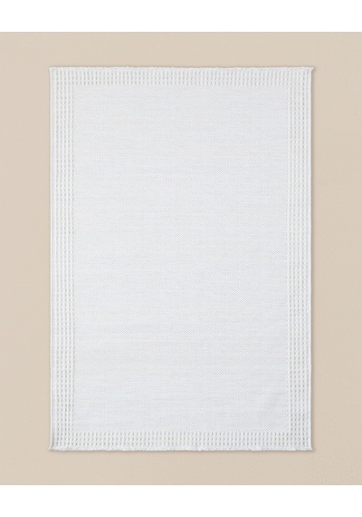 Pearly Dokuma Kilim 80x150 Cm Ekru-mavi-turuncu