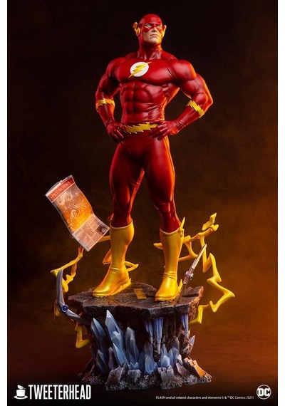 Dc Comics The Flash Maquette - 908877 - Dc Comics / Tweeterhead 1:6 Series