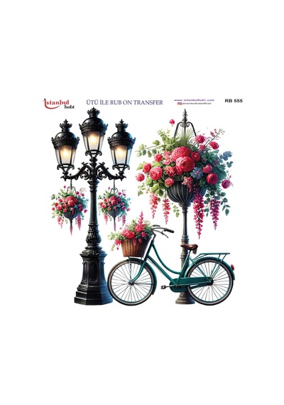 Ütü İle Rub On Transfer Kağıdı 30x30cm Rb-555