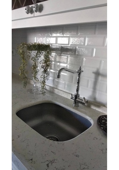 İsaoğlu Yapı Zen Design Rustik Arıtmalı Mutfak Bataryası 3 Yollu Evye Musluğu Arıtmalı Batarya Gümüş