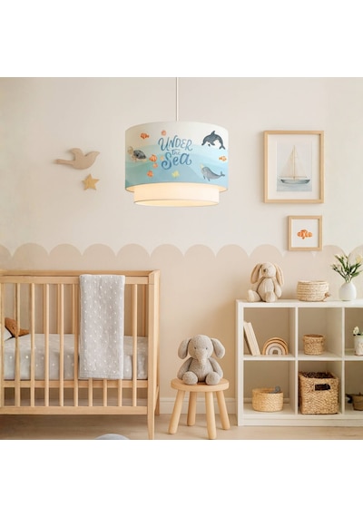 Homing Under The Sea Çocuk Odası Sarkıt 242359 Mavi