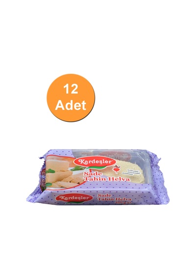 Kardeşler Sade Tahin Helva 12 x 250 G