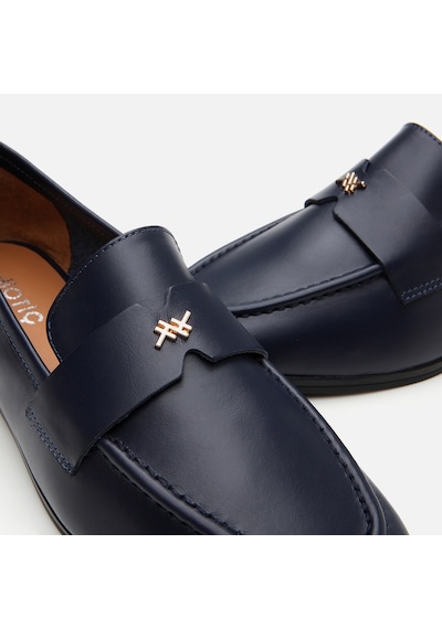 Hotiç Hakiki Deri Lacivert Kadın Loafer 01ayh303980a680 Lacivert-navy Lacivert