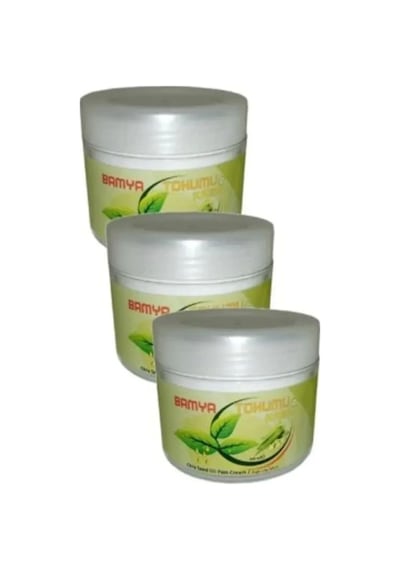 Bamya Tohumu Rahatlatıcı Masaj Bakım Krem 100 Ml X 3 Adet