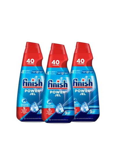 Finish Bulaşık Makinesi Deterjanı Jel 1 L x 3