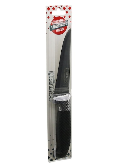Erinox Bp-0361 Et Bıçak Ve Kurban No-1 %100 El İşçilik Kasap Bilezikli Renkli Plastik Kaymaz Saplı - 15'li Paket