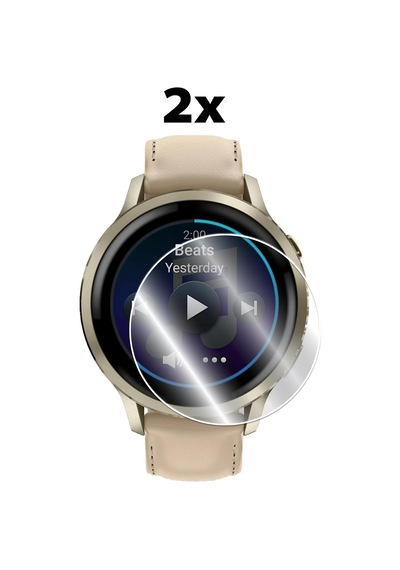 Garmin Venu 4 41mm Akıllı Saat İle Uyumlu Hydrogel Ekran Koruyucu 2 Adet Çok Renkli
