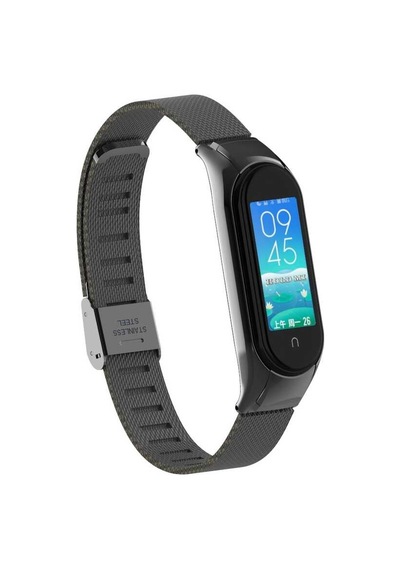 Kilifone - Xiaomi Uyumlu Mi Band 6 - Kordon Metal Kordon Krd-06