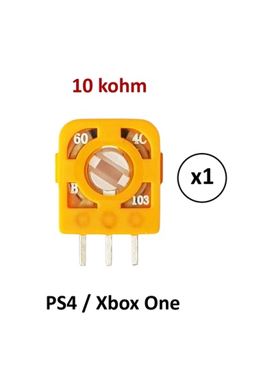 Ps4 Xbox One Mikro Direnç 10k Micro Switch Potans Turuncu 1 Adet