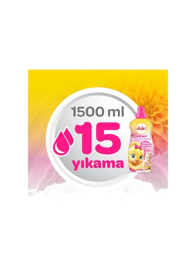 Dalin Çamaşır Yumuşatıcı Konsantre 1500ml Bahar Ninnisi Tekli