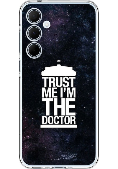 Samsung Galaxy A35 Uyumlu Şeffaf Kılıf Doctor Who Tasarımlı