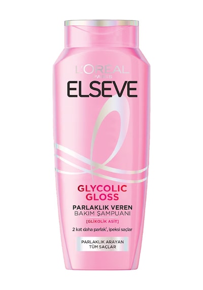 Elseve L'oreal Paris Elseve Glycolic Gloss Parlaklık Veren Bakım Şampuanı 300 Ml
