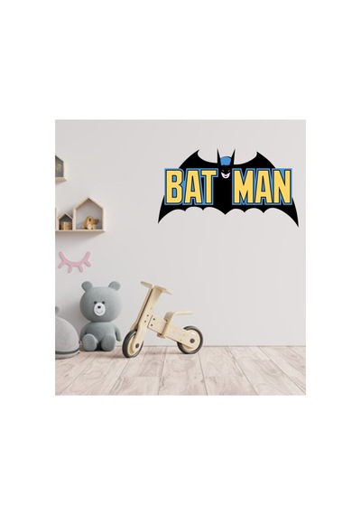 Batman Duvar Sticker 60x35 Cm