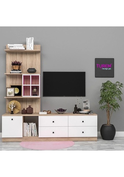 Papatya Tv Ünitesi Mdf Antrasit Papatya Tv Ünitesi Mdf Antrasit